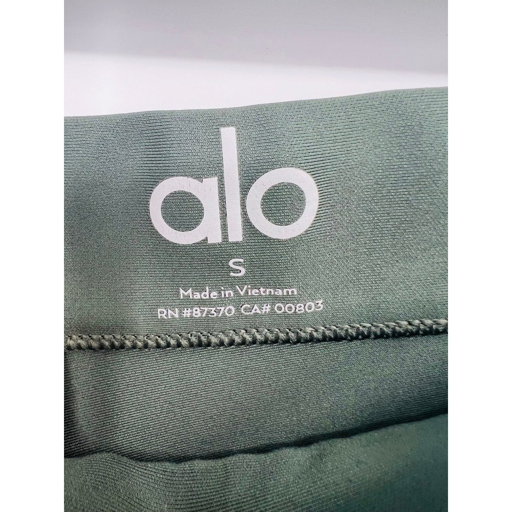 Alo Yoga High Waist 4 Pocket Utility Leggings Dark Cactus Green Women's Small - Picture 4 of 9